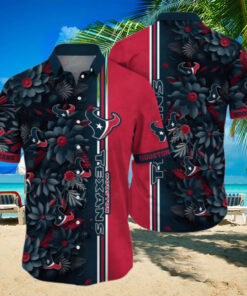 NFL Houston Texans Hawaiian Shirt Floral