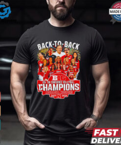 Nebraska Huskers Back To Back Big Ten Conference Volleyball Champions shirt