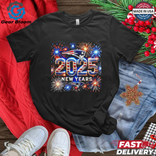 New England Patriots 2025 New Year firework Best Selling shirt