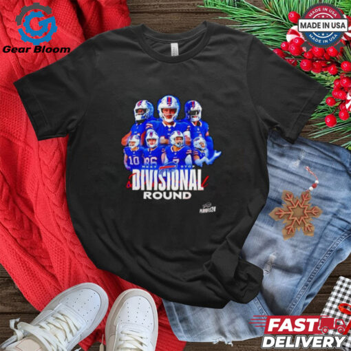 Next stop Divisional Round Buffalo Bills Team 2025 Playoffs shirt