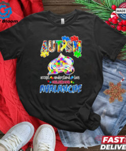 Official Autism accept understand love Colorado Avalanche shirt