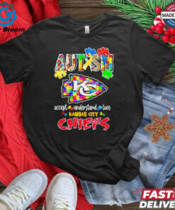 Official Autism accept understand love Kansas City Chiefs shirt