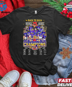 Official Back to back 2023 2024 AFC North Division Champions Baltimore Ravens signatures shirt