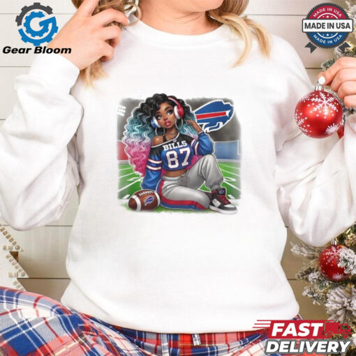 Official Beautiful girl Buffalo Bills Football Best Selling shirt