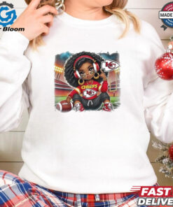 Official Beautiful girl Kansas City Chiefs Football Fan Favorite shirt