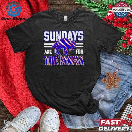 Official Buffalo Bills sundays are for the Mafia Best Selling shirt