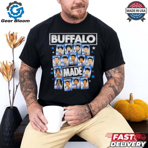 Official Buffalo Bulls NCAA Men’s Basketball Team Caricature Fan Favorite shirt