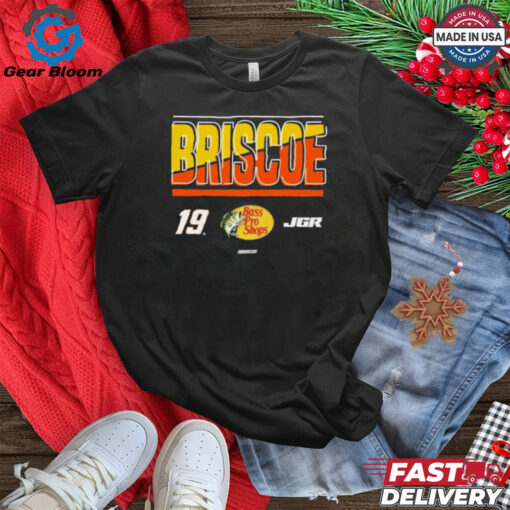 Official Chase Briscoe Joe Gibbs Racing Team Collection Bass Pro Shirt