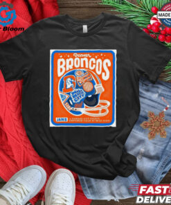 Official Gameday Denver Broncos Vs Kansas City Chiefs Jan 5 2025 Empower Field At The Mile High City Poster t shirt