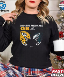 Official Green Bay Packers Vs Philadelphia Eagles 2024 NFL Wild Card Matchup Unisex T Shirt