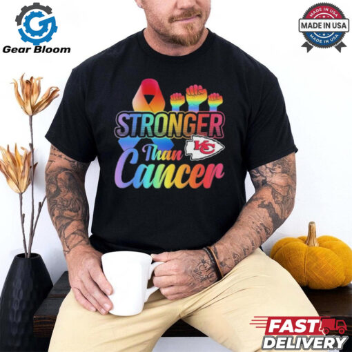 Official Kansas City Chiefs Autism Strong Than Cancer Pride T shirts