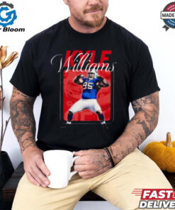 Official Kyle Williams Bills Legend Of The Game Wild Card Game Against Denver Autograph Signing Jan 11 2025 T Shirt