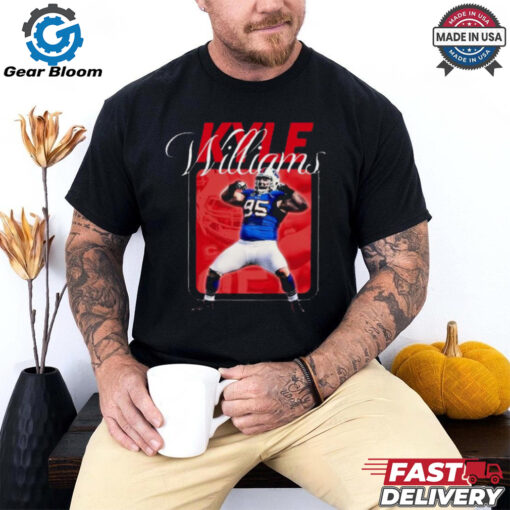 Official Kyle Williams Bills Legend Of The Game Wild Card Game Against Denver Autograph Signing Jan 11 2025 T Shirt