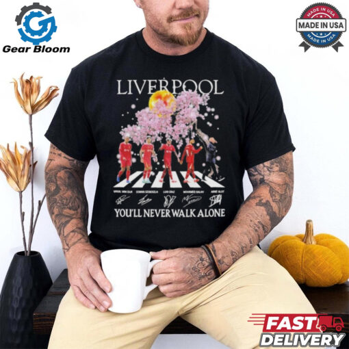 Official Liverpool You’ll Never Walk Alone Cherry Blossoms Bloom Shirt