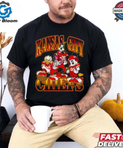 Official Mickey Mouse And Friends Kansas City Chiefs Best Selling T shirt