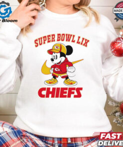 Official Mickey Mouse Kansas City Chiefs Celebrate Super Bowl Lix Fan Favorite shirt