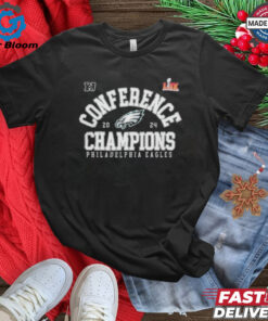 Official Nfl Philadelphia Eagles 2024 Nfc Conference Champions Super Bowl LIX Shirt