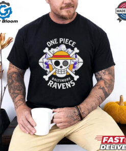 Official One Piece X Baltimore Ravens Football Best Selling shirt