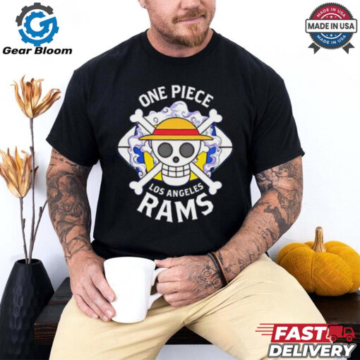 Official One Piece X Los Angeles Rams Football Best Selling shirt