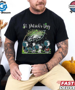 Official Peanuts Philadelphia Eagles St Patrick Day Best Selling Shirt