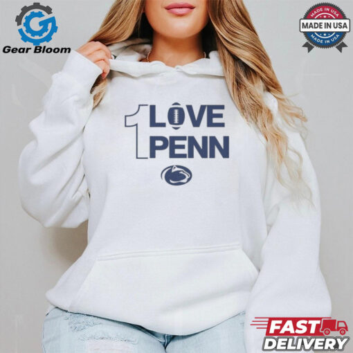 Official Penn State Nittany Lions I Love Penn State Football 2025 Shirt