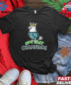 Official Philadelphia Eagles The King Of NFC East Champions NFL Playoffs 2024 2025 T Shirts