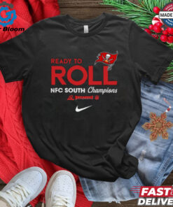 Official Ready To Roll NFC South Division Champions Tampa Bay Buccaneers Playoffs NFL Nike 2024 Shirt