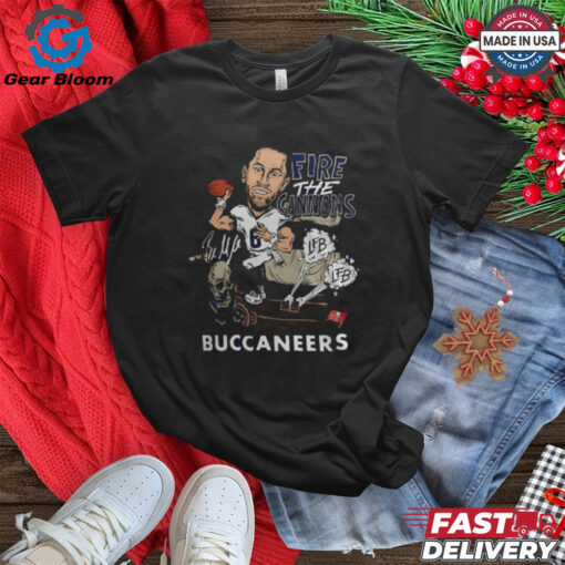 Official Tampa Bay Buccaneers Football Fire The Cannons Shirt