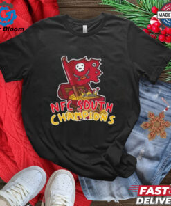 Official Tampa Bay Buccaneers The King Of NFC South Champions NFL Playoffs 2024 2025 T Shirt