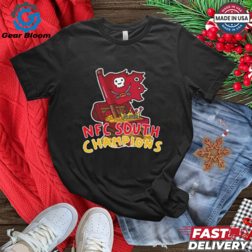 Official Tampa Bay Buccaneers The King Of NFC South Champions NFL Playoffs 2024 2025 T Shirt