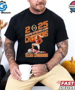 Official Texas Longhorns Defeat Ohio State Buckeyes Mascot Goodyear Cotton Bowl Classic Champions NCAA Bowl Games Season 2024 2025 Fan Favorite T Shirt