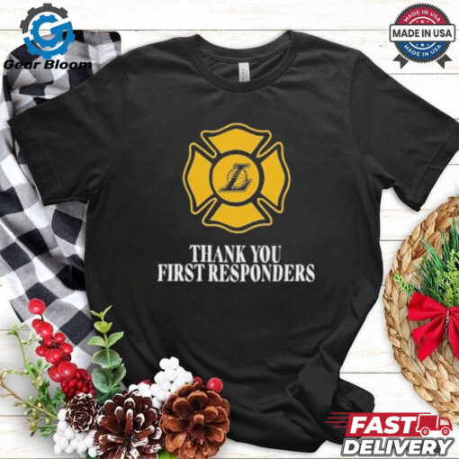 Official Thank You First Responders Shirt