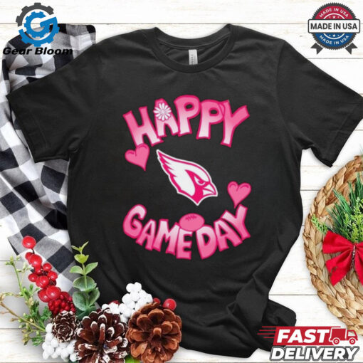 Official Valentine’s Day Arizona Cardinals Happy Gameday T Shirt