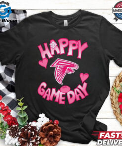 Official Valentine’s Day Atlanta Falcons Valentines Happy Gameday T Shirt