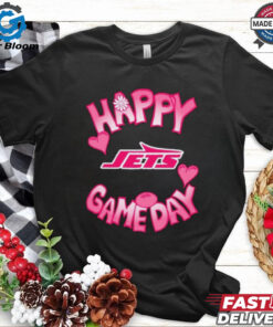 Official Valentine’s Day New York Jets Happy Gameday T Shirt