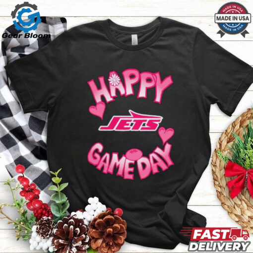 Official Valentine’s Day New York Jets Happy Gameday T Shirt