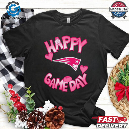 Official Valentine’s Day Patriots Valentines Happy Gameday T Shirt