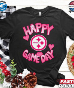 Official Valentine’s Day Pittsburgh Steelers Happy Gameday T Shirt