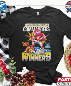 Official Washington Commanders Beat Detroit Lions NFC Playoff 2025 Mascot Shirt