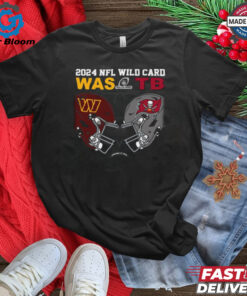 Official Washington Commanders vs Tampa Bay Buccaneers 2024 NFL Wild Card Matchup T Shirt