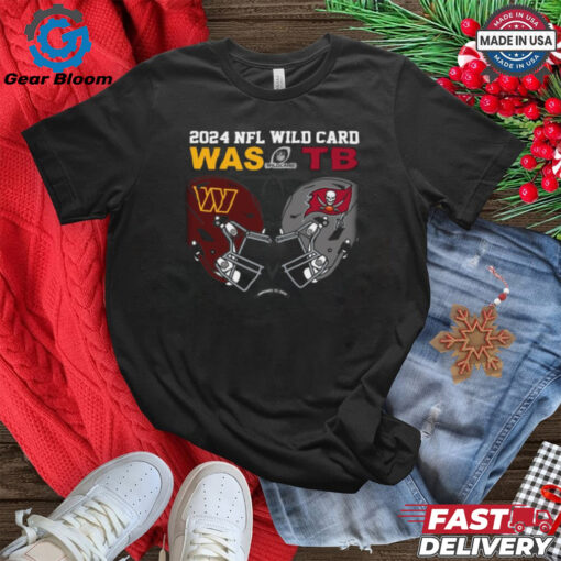 Official Washington Commanders vs Tampa Bay Buccaneers 2024 NFL Wild Card Matchup T Shirt