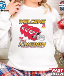 Official Welcome To The Kingdom Nfl Kansas City Chiefs 2025 Fan Favorite Shirt