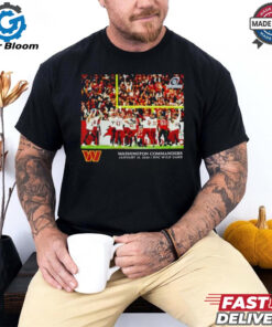 Official Zane Gonzalez Washington Commanders NFL Flash Features Wild Card Best Selling shirt