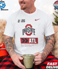 Ohio State Buckeyes College Football Playoff Media Day T-Shirt - Show Your Support for Ohio State as They Head to the College Football Playoff, Stylish and Official Media Day Design for Buckeyes Fans, Perfect for Celebrating the Team’s Playoff Journey