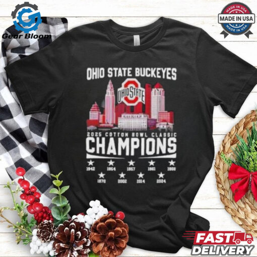 Ohio State Buckeyes Cotton Bowl Champions Shirt