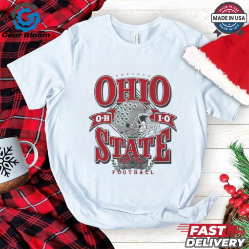 Ohio State Buckeyes Football go Buck helmet shirt