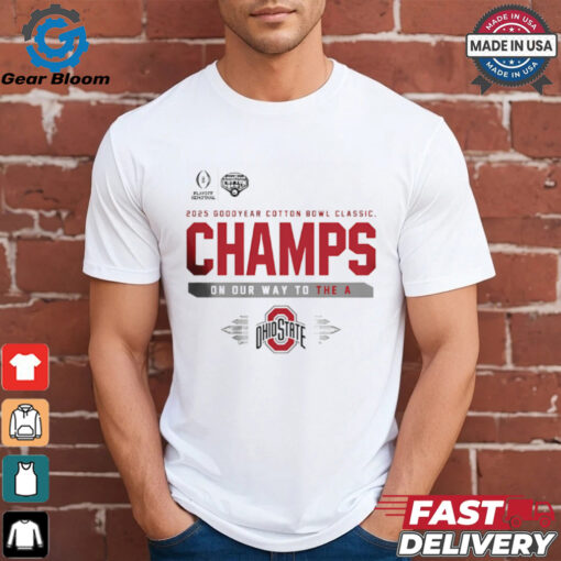 Ohio State Football 2025 Cotton Bowl Champions shirt