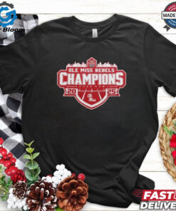 Ole Miss Rebels Football Champions Gator Bowl 2025 Special T Shirt