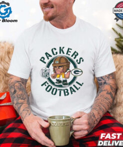 Packers Football Nfl Rush Zone Cartoon Character Shirt