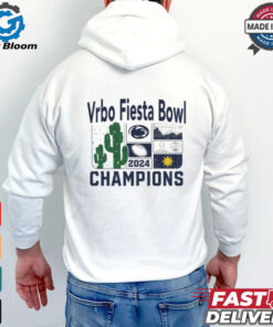 Penn State Nittany Lions College Football Playoff Quarterfinal 2024 Vrbo Fiesta Bowl Champions Victory Ahead t shirt